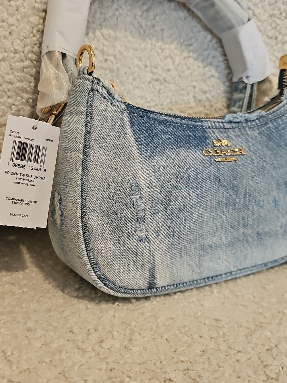 Coach Loved Denim Teri - Picture 2 of 10